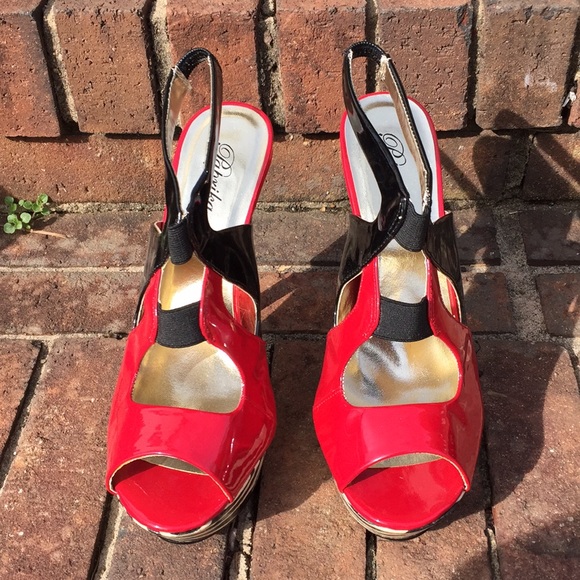 COLOR BLOCK MULTI ZEBRA PLATFORM PATENT SUEDE HEEL - Picture 3 of 6